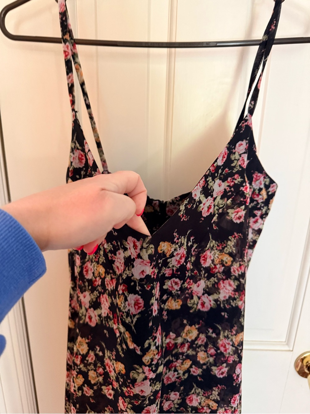 Lindsey Thornburg sample floral maxi dress! great condition, fits like a M/L - Picture 4 of 7